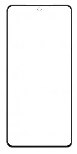 Replacement Front Glass For Realme Neo7 Se White By - Maxbhi Com