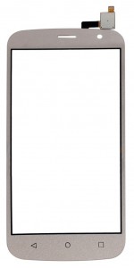 Touch Screen Digitizer For Intex Aqua Classic 2 Champagne By - Maxbhi Com