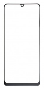 Replacement Front Glass For Samsung Galaxy A32 Black By - Maxbhi Com