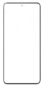 Replacement Front Glass For Motorola Edge 2025 White By - Maxbhi Com