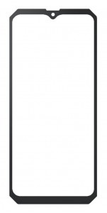 Replacement Front Glass For Blackview Bv7100 White By - Maxbhi Com