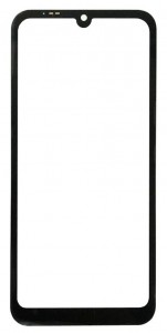 Replacement Front Glass For Cubot Kingkong 5 Pro Black By - Maxbhi Com