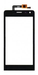 Touch Screen Digitizer For Lava Iris Fuel 50 Black By - Maxbhi Com