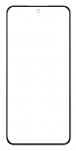 Replacement Front Glass For Realme P3 Ultra 5g Blue By - Maxbhi Com
