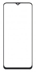 Replacement Front Glass For Itel A06 White By - Maxbhi Com