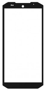 Touch Screen Digitizer For Ulefone Armor X32 Pro Black By - Maxbhi Com