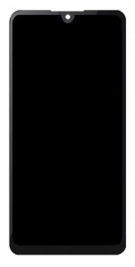 Lcd With Touch Screen For Yezz Max 3 Ultra Black By - Maxbhi Com