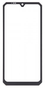 Replacement Front Glass For Cubot Kingkong 5 White By - Maxbhi Com