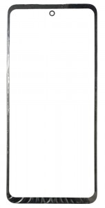 Replacement Front Glass For Motorola Moto G 5g 2023 Black By - Maxbhi Com