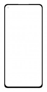 Touch Screen Digitizer For Xiaomi Mi 11 Lite Black By - Maxbhi Com