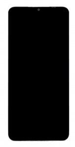 Lcd With Touch Screen For Lava Blaze 5g Black By - Maxbhi Com