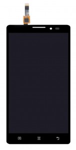 Lcd With Touch Screen For Lenovo Vibe Z K910 Black By - Maxbhi Com