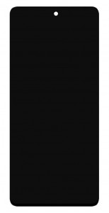 Lcd With Touch Screen For Realme P1 Speed 5g Black By - Maxbhi Com