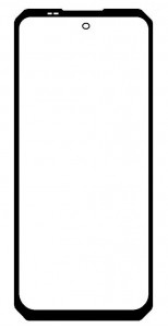 Touch Screen Digitizer For Oukitel Wp100 Titan 5g White By - Maxbhi Com