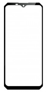 Replacement Front Glass For Oukitel Wp53 Green By - Maxbhi Com