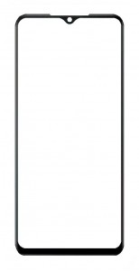 Replacement Front Glass For Itel S18 Silver By - Maxbhi Com