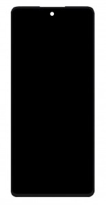 Lcd With Touch Screen For Hmd Crest Max 5g White By - Maxbhi Com