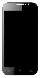 Lcd With Touch Screen For Hpl Platinum A40 Black By - Maxbhi Com
