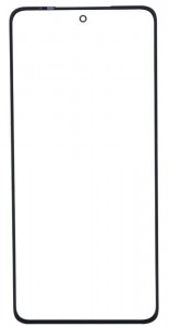 Replacement Front Glass For Motorola Edge 40 Black By - Maxbhi Com