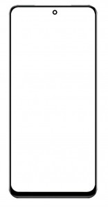 Replacement Front Glass For Xiaomi Poco M7 5g White By - Maxbhi Com