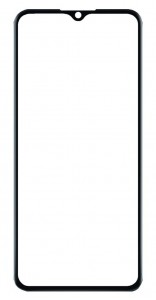 Replacement Front Glass For Oukitel C31 Black By - Maxbhi Com