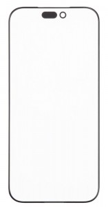 Replacement Front Glass For Apple Iphone 17 Pro Max Black By - Maxbhi Com