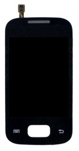 Lcd With Touch Screen For Samsung Galaxy Pocket Plus S5301 Black By - Maxbhi Com