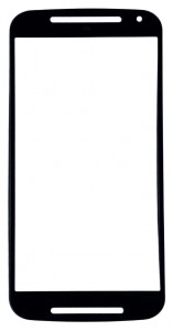 Replacement Front Glass For Motorola Moto G 2nd Gen Black By - Maxbhi Com