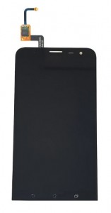 Lcd With Touch Screen For Asus Zenfone 2 Laser Ze600kl Black By - Maxbhi Com