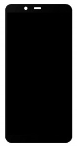 Lcd With Touch Screen For Yezz Max 2 Black By - Maxbhi Com