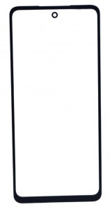 Replacement Front Glass For Motorola Moto G04s Black By - Maxbhi Com