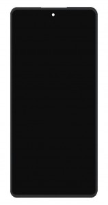 Lcd With Touch Screen For Hmd Crest 5g Black By - Maxbhi Com