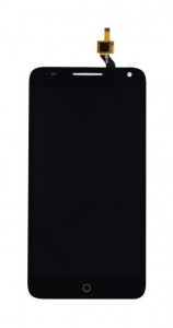 Lcd With Touch Screen For Alcatel Pop 3 5.5 Black By - Maxbhi.com
