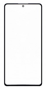 Replacement Front Glass For Xiaomi Redmi Note 10 Pro 5g Black By - Maxbhi Com