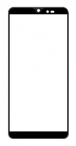 Replacement Front Glass For I Kall K260 Black By - Maxbhi Com Replacement Front Glass For I Kall K260 Black By - Maxbhi Com