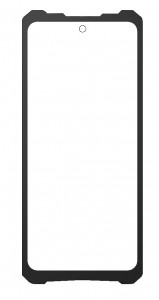 Touch Screen Digitizer For Doogee V40 Pro Black By - Maxbhi Com