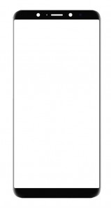 Touch Screen Digitizer For Blu Vivo Xl3 Plus Black By - Maxbhi.com