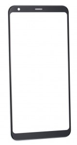Replacement Front Glass For Lg Q Stylo 4 Black By - Maxbhi Com