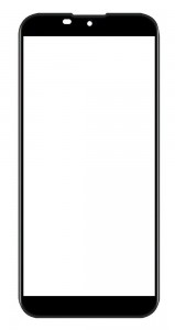 Replacement Front Glass For I Kall Z4 Plus Blue By - Maxbhi Com