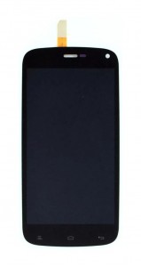 Lcd With Touch Screen For Blu Life Play L100 Black By - Maxbhi Com
