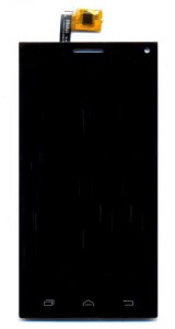 Lcd With Touch Screen For Iball Andi5 Stallion Black By - Maxbhi Com