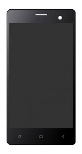 Lcd With Touch Screen For Zen Ultrafone Sonic 1 Black By - Maxbhi Com