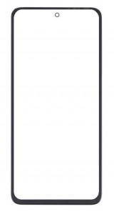 Replacement Front Glass For Infinix Zero X Silver By - Maxbhi Com