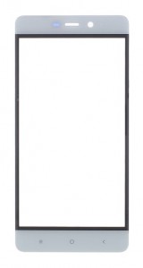 Replacement Front Glass For Xiaomi Redmi 4 Pro Silver By - Maxbhi Com