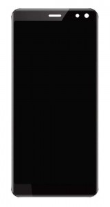 Lcd With Touch Screen For Mafe Z2 Power Black By - Maxbhi Com