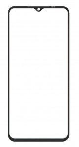 Replacement Front Glass For Coolpad Cp12 Black By - Maxbhi Com
