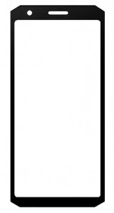 Touch Screen Digitizer For Doogee Fire 3 Ultra Black By - Maxbhi Com