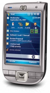 LCD with Touch Screen for HP iPAQ 114 - Silver
