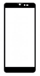 Replacement Front Glass For I Kall Z5 4g White By - Maxbhi Com
