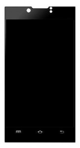Lcd With Touch Screen For Mtech Opal Q6 Black By - Maxbhi Com
